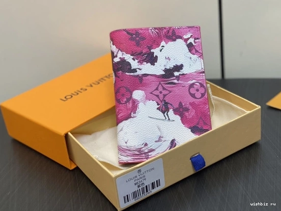 WIS COVER-10*14*2.5CM Vuitton PASSPORT Louis 0913